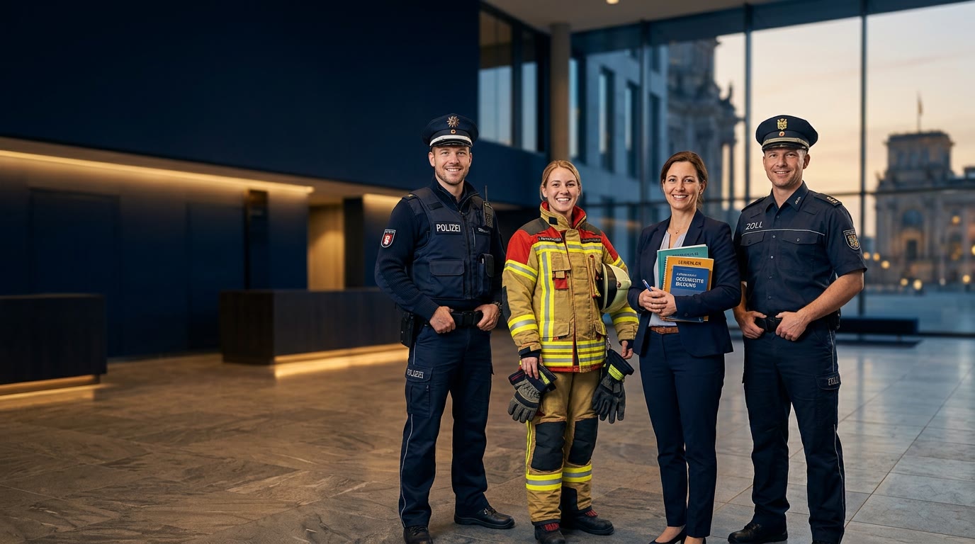 Beamte – Polizei, Feuerwehr, Lehrer